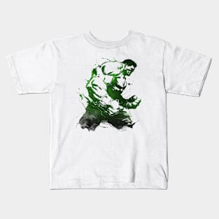GREEN INK HULK Kids T-Shirt